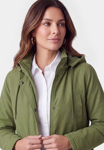 Veste mi-saison Usha en vert