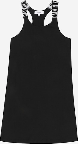 Calvin Klein SwimwearHaljina - crna boja: prednji dio