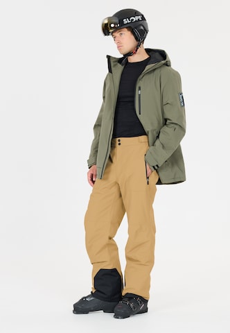 SLOPE Regular Skihose 'Killy' in Braun