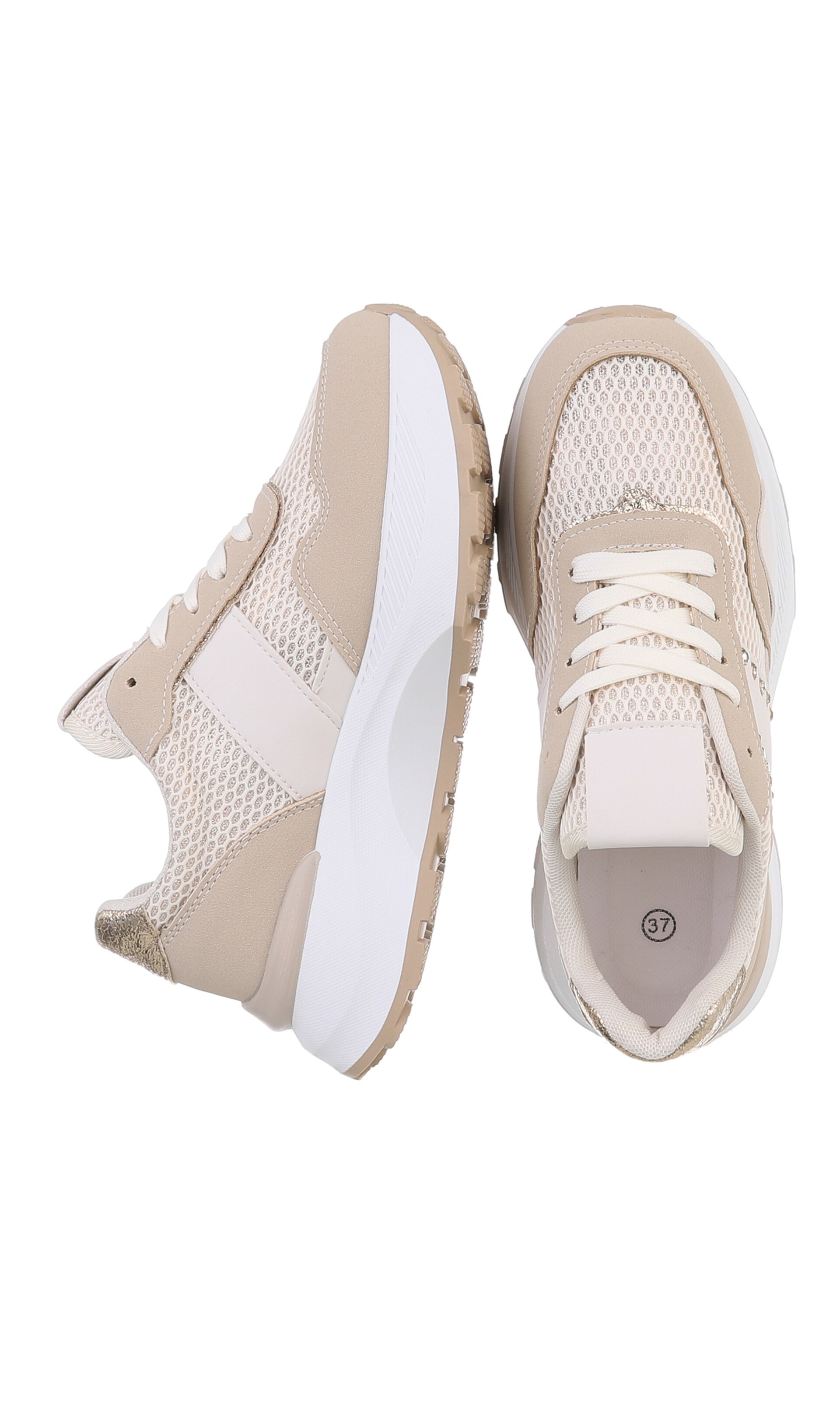 Ital-Design Sneakers in Beige