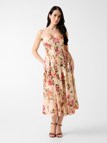 GUESS - Vestido de gala 'BRIA' en rosa: frente