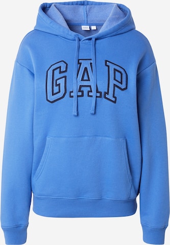GAP Majica 'HERITAGE' | modra barva: sprednja stran