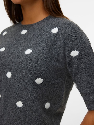 VERO MODA Sweater 'VMDoffy' in Grey