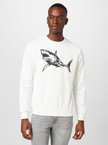 Sweat-shirt ANTONY MORATO en blanc : devant