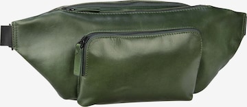 LEONHARD HEYDEN Fanny Pack 'Porto' in Green: front