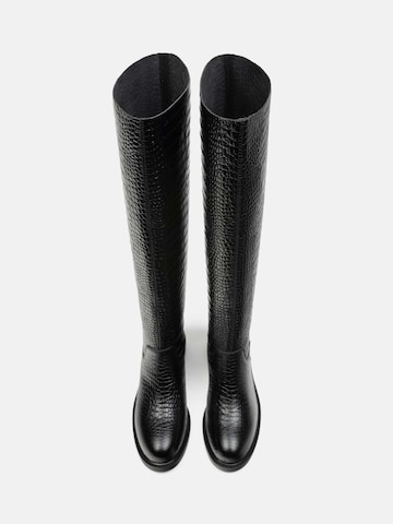 L37 HANDMADE SHOES Boots 'MR JONES MAXI' in Zwart