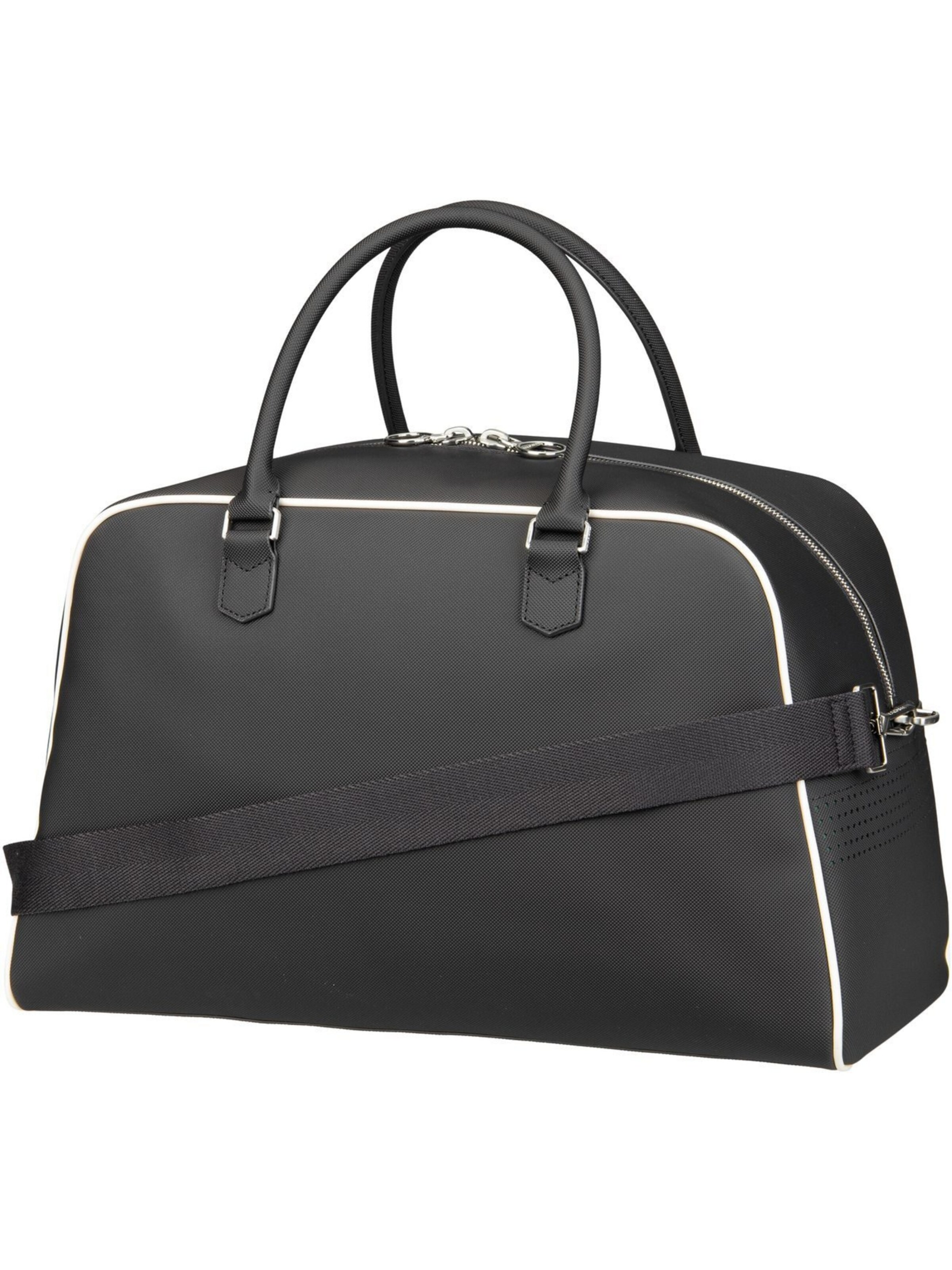 LACOSTE Weekender in Schwarz