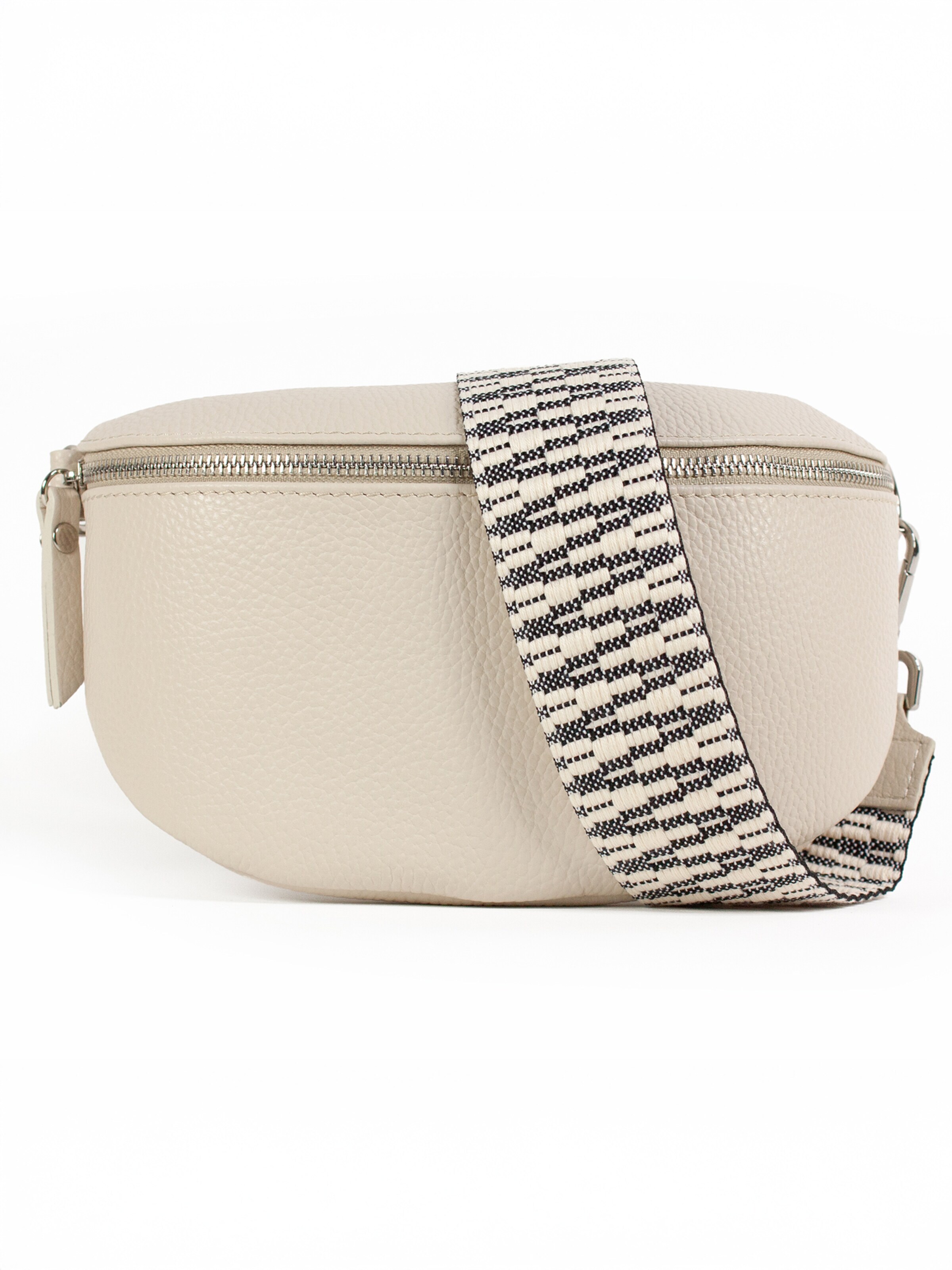 lePelou Fanny Pack 'MIRA medium' in Beige: front