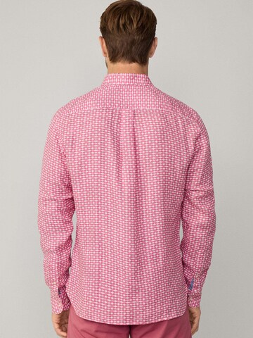 Hackett London Regular Fit Hemd 'Star' in Pink