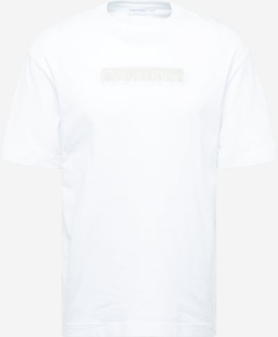 Maglietta 'NEW YORK' Calvin Klein di colore beige / bianco, Visualizzazione prodotti