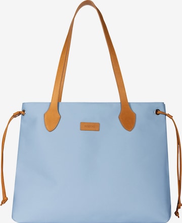 Borsa a spalla di Roeckl in blu: frontale