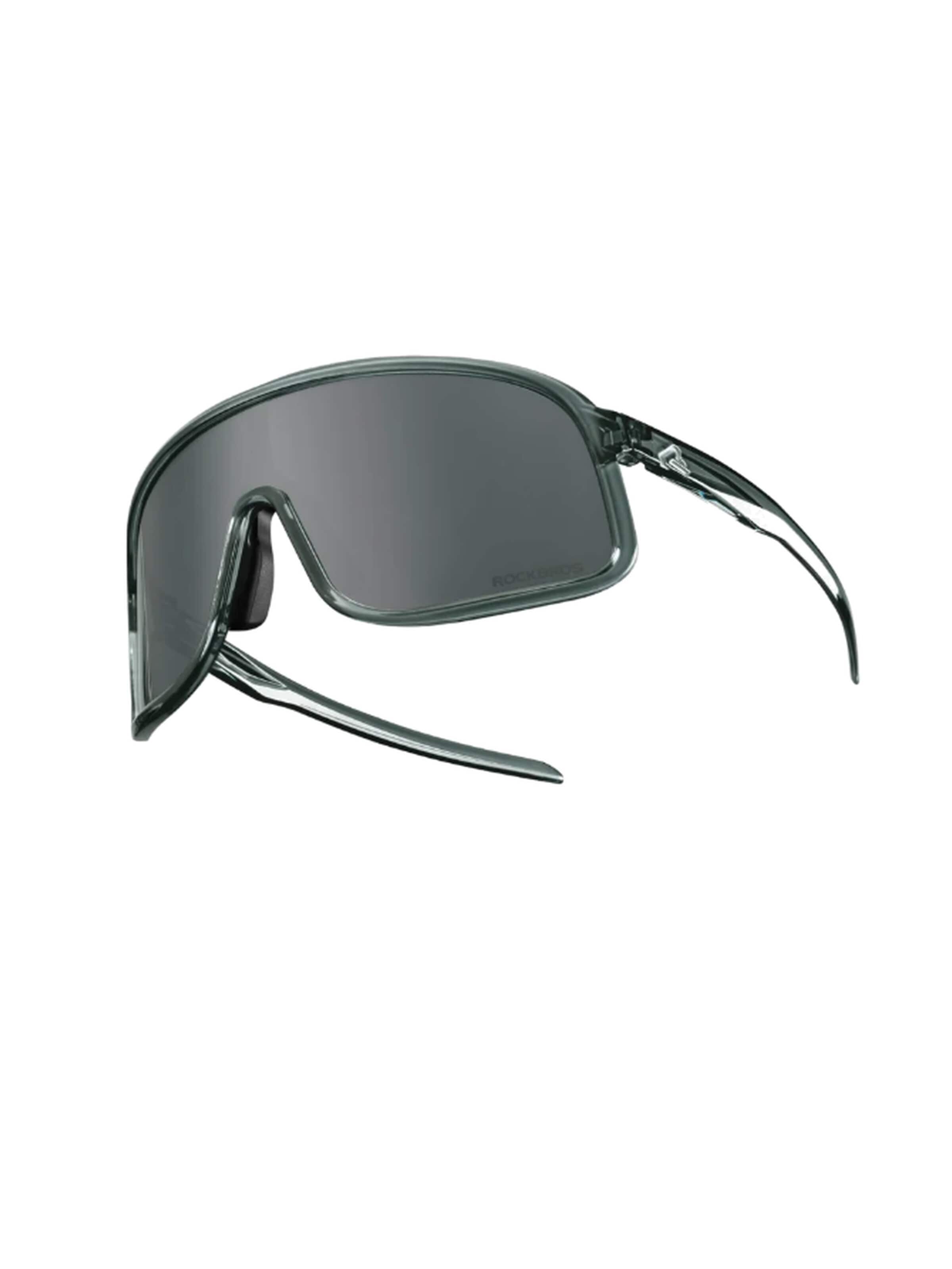 ROCKBROS Sports Glasses 'Polarisierte Fahrradbrille UV400' in Grey: front