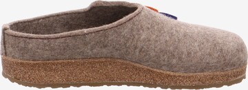 HAFLINGER Slippers in Brown