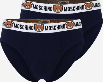 Moschino Underwear Slip in Blau: predná strana