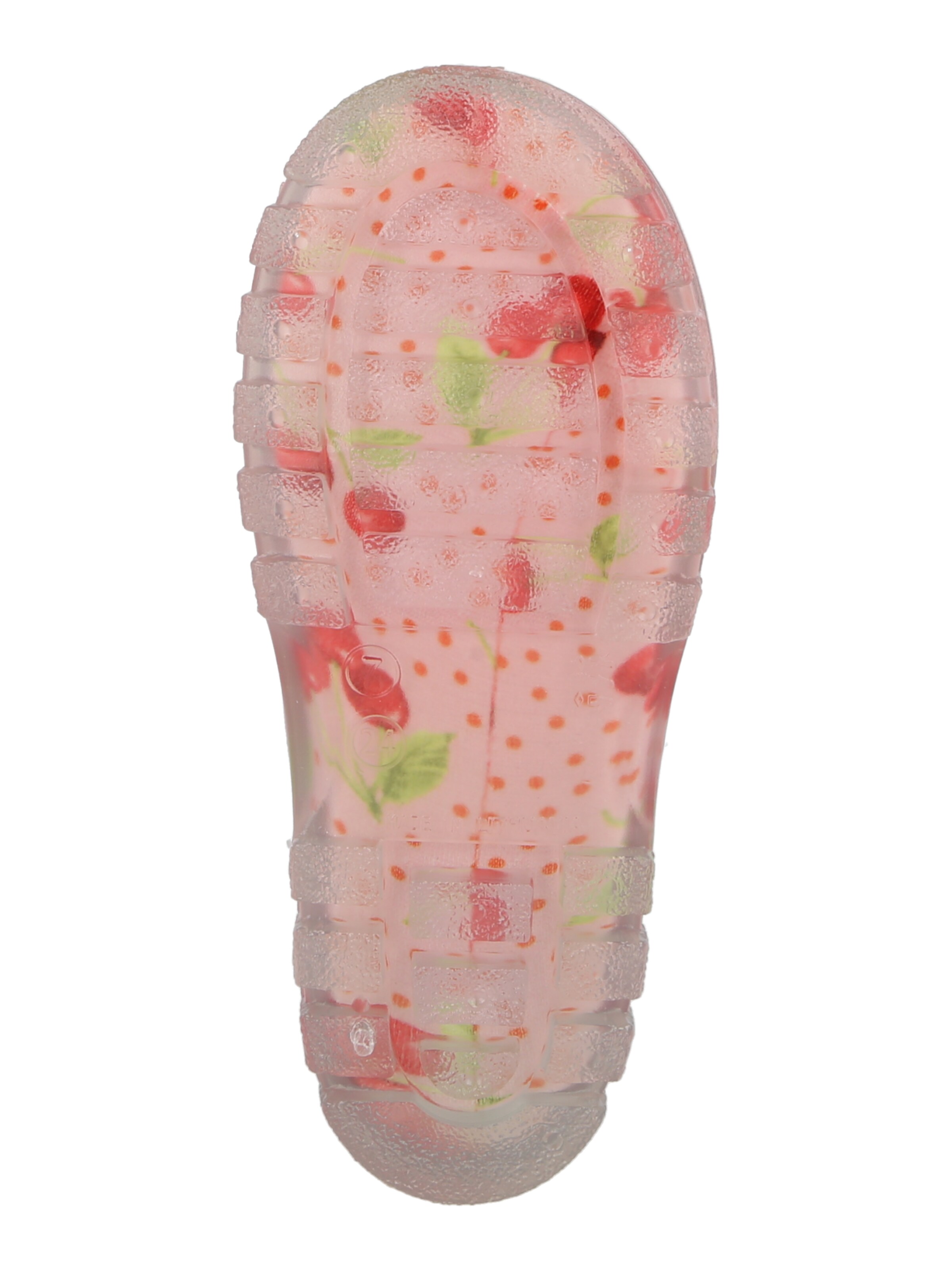 BECK Gumové holínky 'Kirschen' – pink