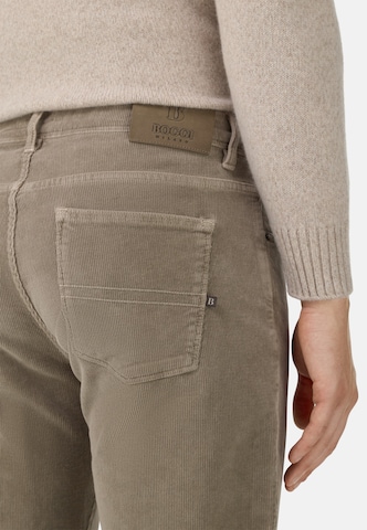Boggi Milano Slim fit Trousers in Grey