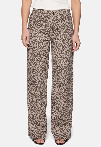 Coupe slim Pantalon zero en marron : devant