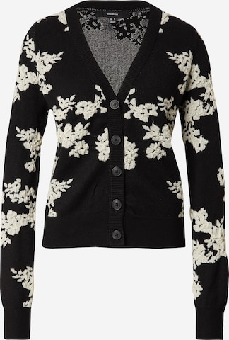 VERO MODA Strickjacke 'VMNANCY' in Schwarz: Vorderseite