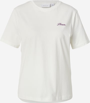 VILA Shirt 'VISYBIL' in Wit: voorkant