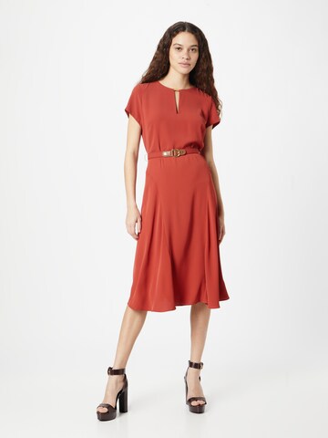 Lauren Ralph Lauren - Vestido 'BRYGITKA' em vermelho: frente