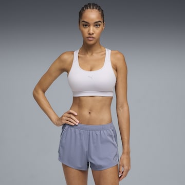 PUMA Bustier Sport-BH '4Keeps' in Grau: Vorderseite