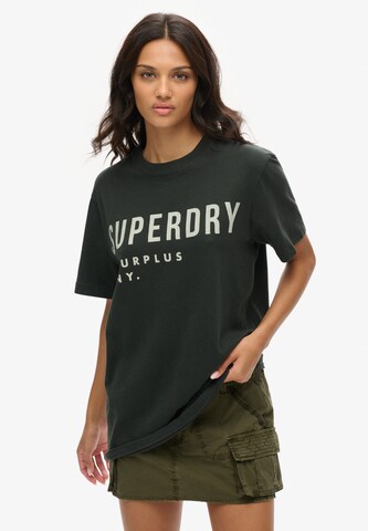 Superdry Shirt in Black: front