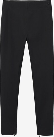MANGO Skinny Leggings 'Basico' i svart: framsida