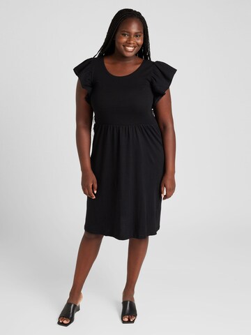 Robe 'ENNIY' ONLY Carmakoma en noir : devant