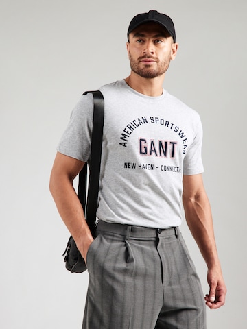 GANT - Camisa em cinzento: frente