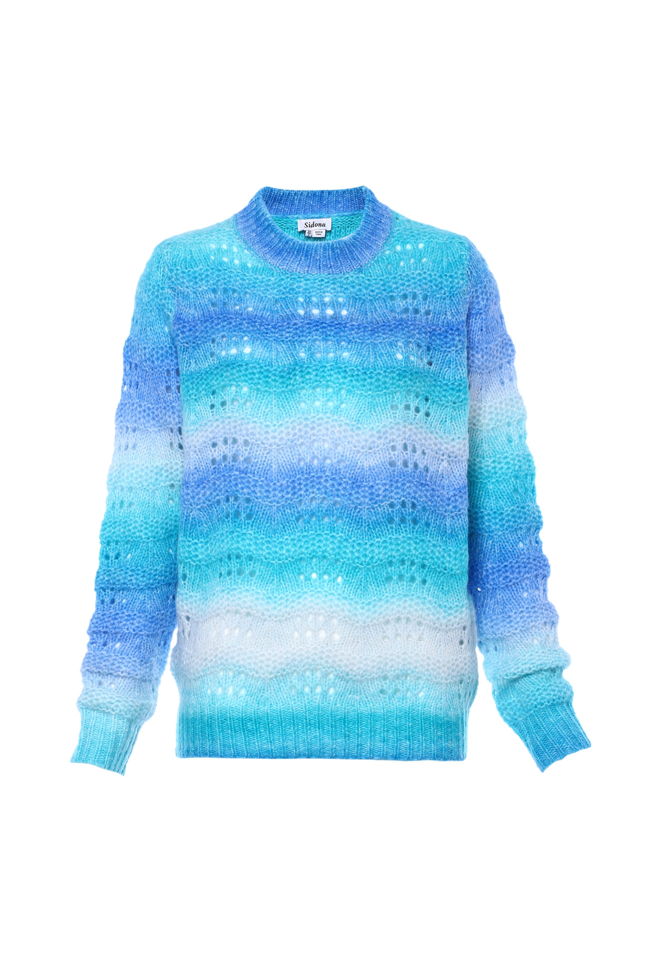 Sidona Trui in Blauw: voorkant