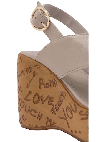 Limoya Sandaal 'Jenifer' in Beige