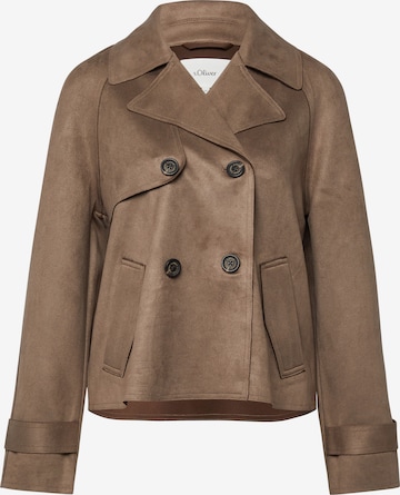 Veste mi-saison s.Oliver en marron : devant