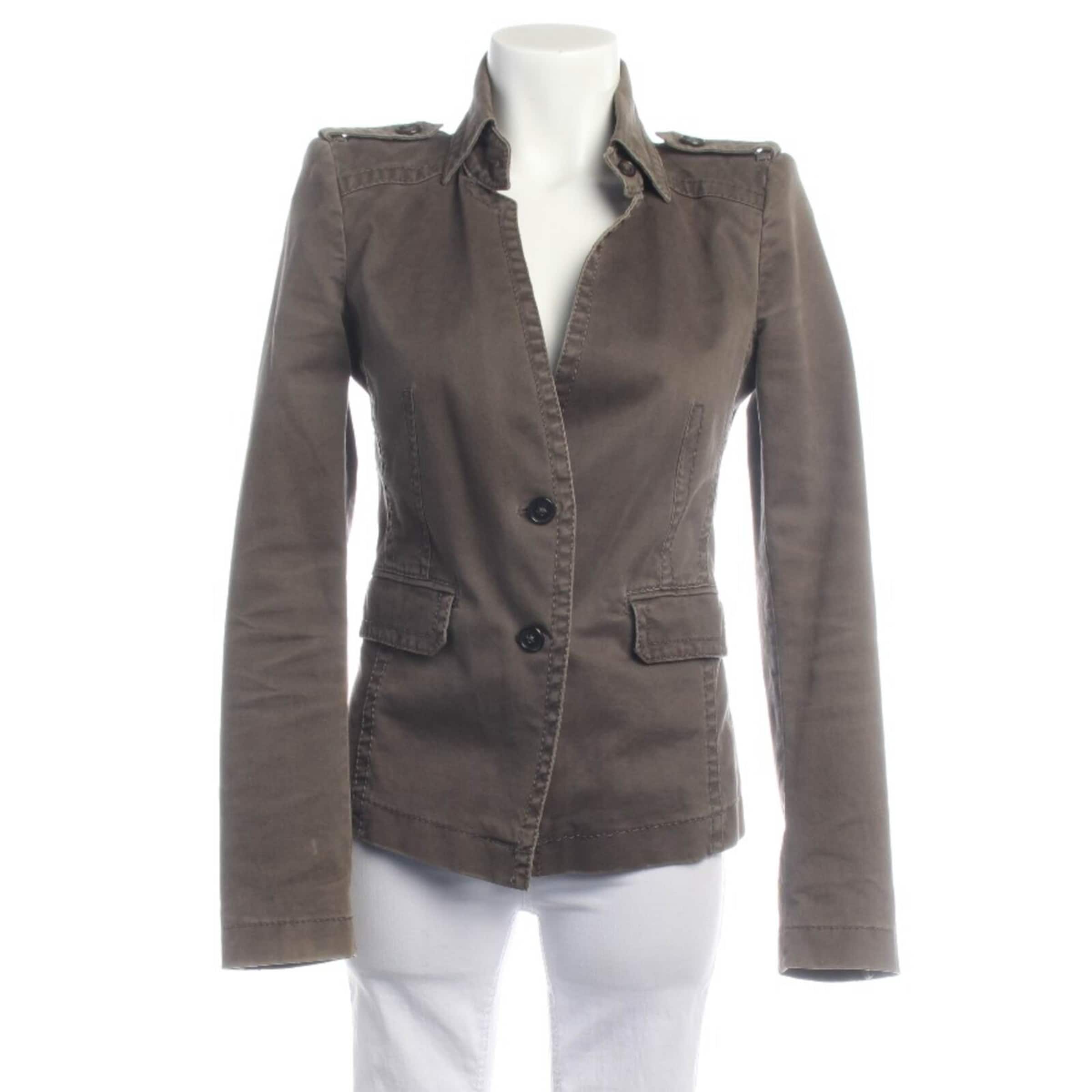 DRYKORN Jacket & Coat in S in Grey: front