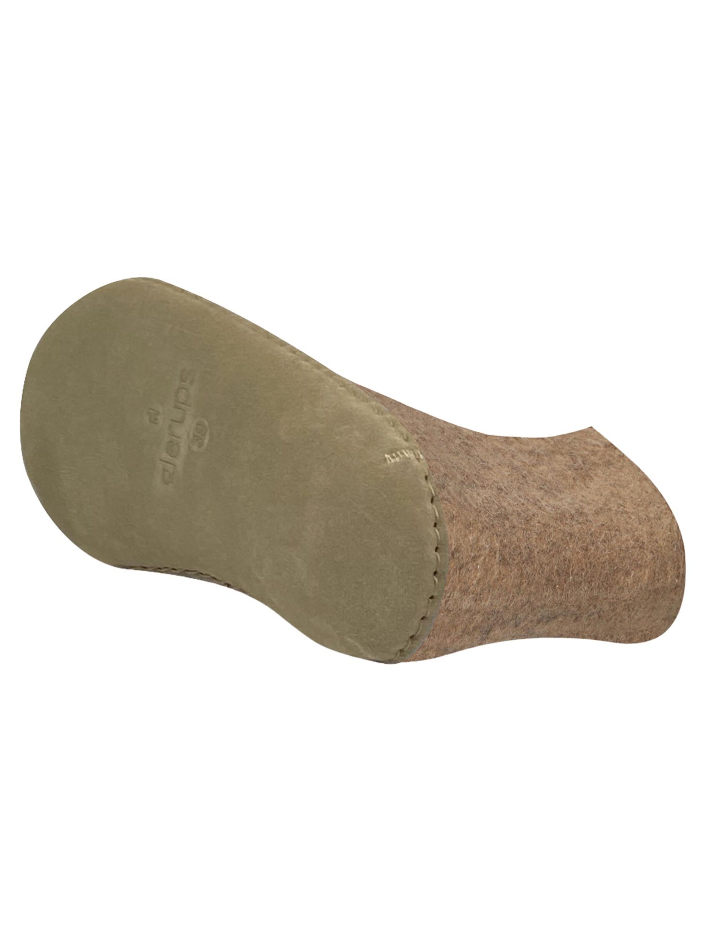 Glerups Huisschoenen 'Ledersohle' in Beige