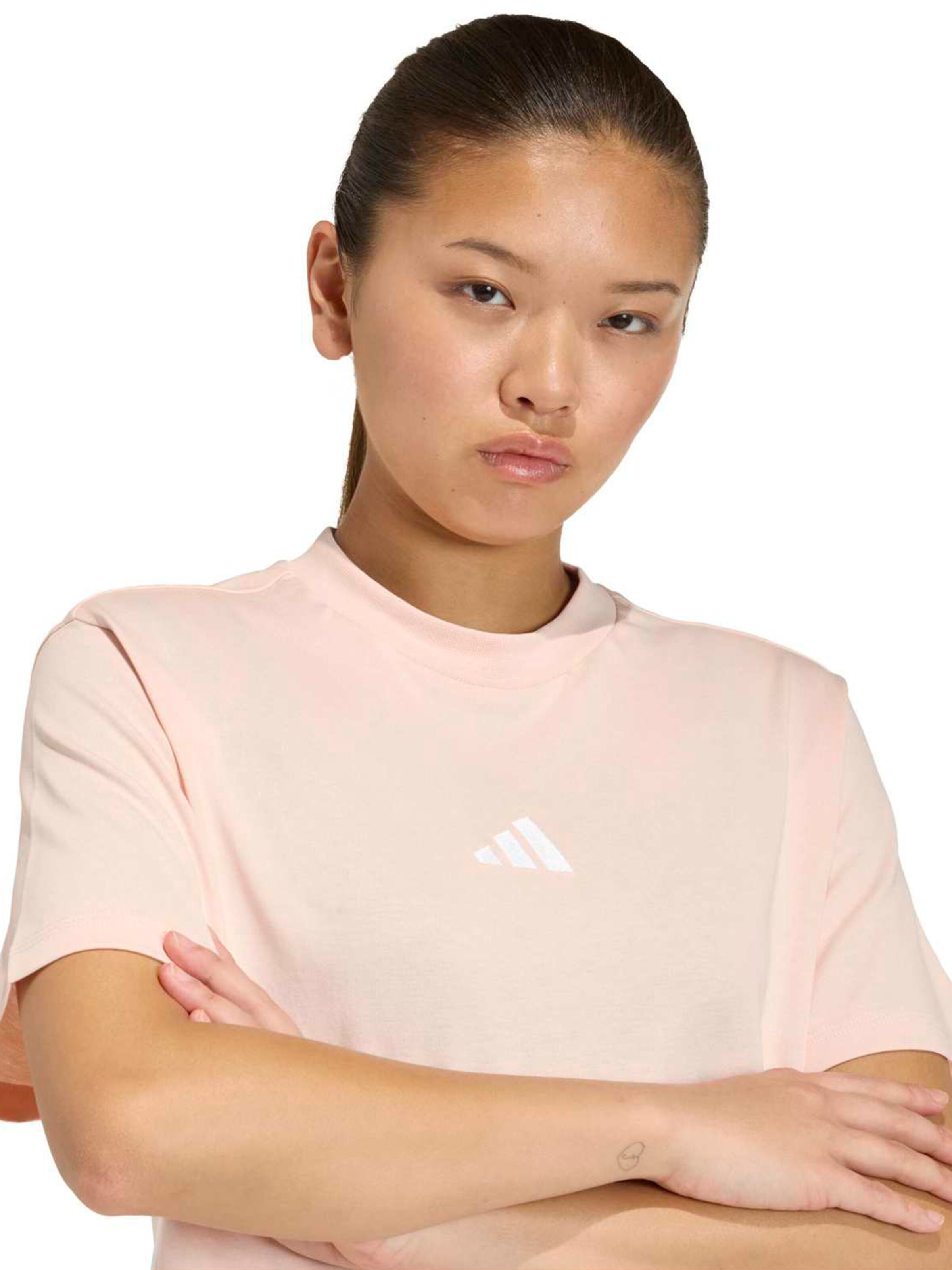 ADIDAS SPORTSWEAR Performance shirt 'Essentials' in Pink
