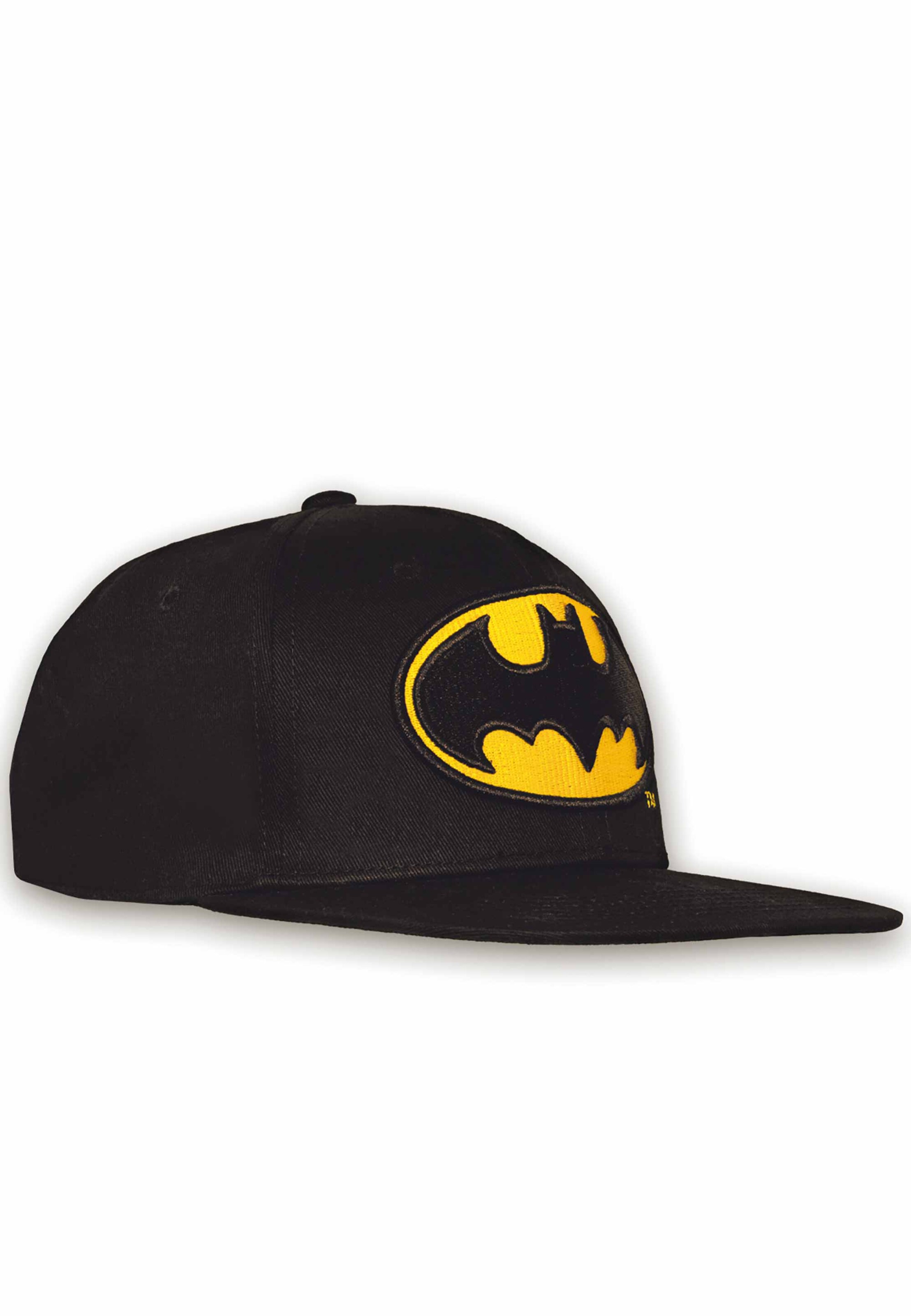 LOGOSHIRT Cap 'DC Batman' in Schwarz: Vorderseite