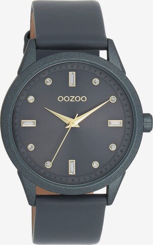 OOZOO Analog Watch in Grey: front