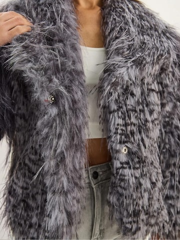 Manteau d’hiver Bianco Lucci en gris