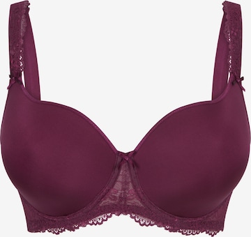 LingaDore T-shirt Bra in Purple: front