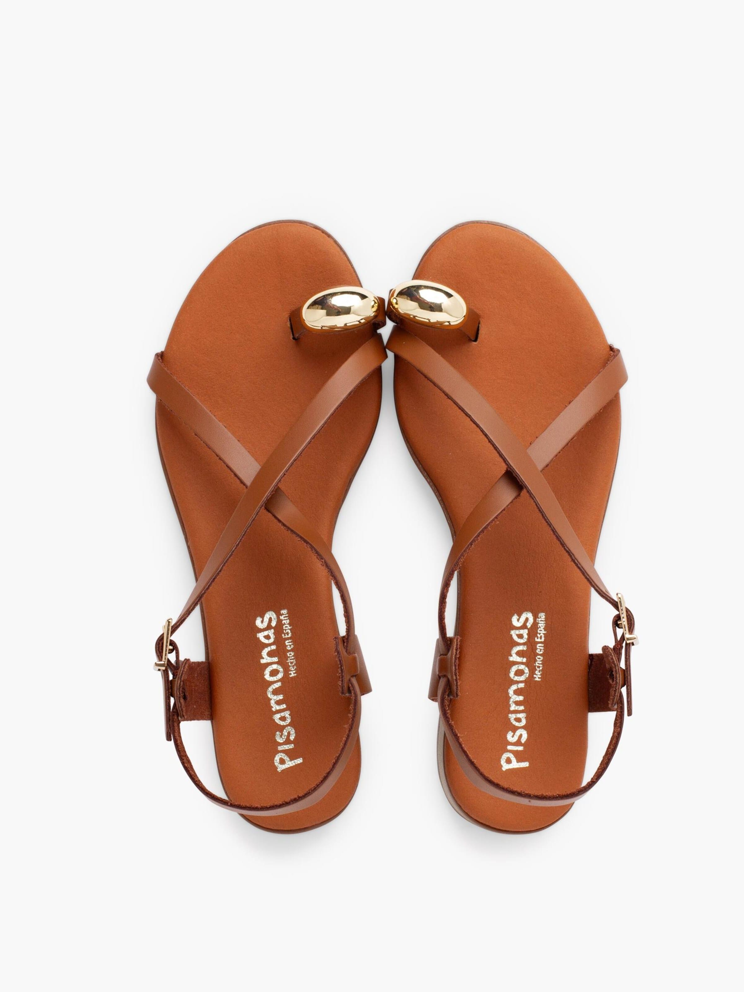 Pisamonas Sandals in Brown
