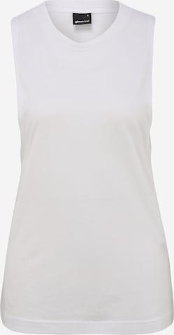 Haut 'Emilia' Gina Tricot Petite en blanc : devant