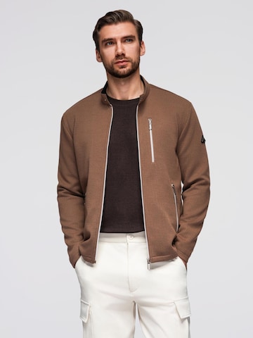 Ombre Between-season jacket in Brown