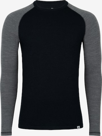 DANISH ENDURANCE Basislaag 'Merino' in Blauw: voorkant