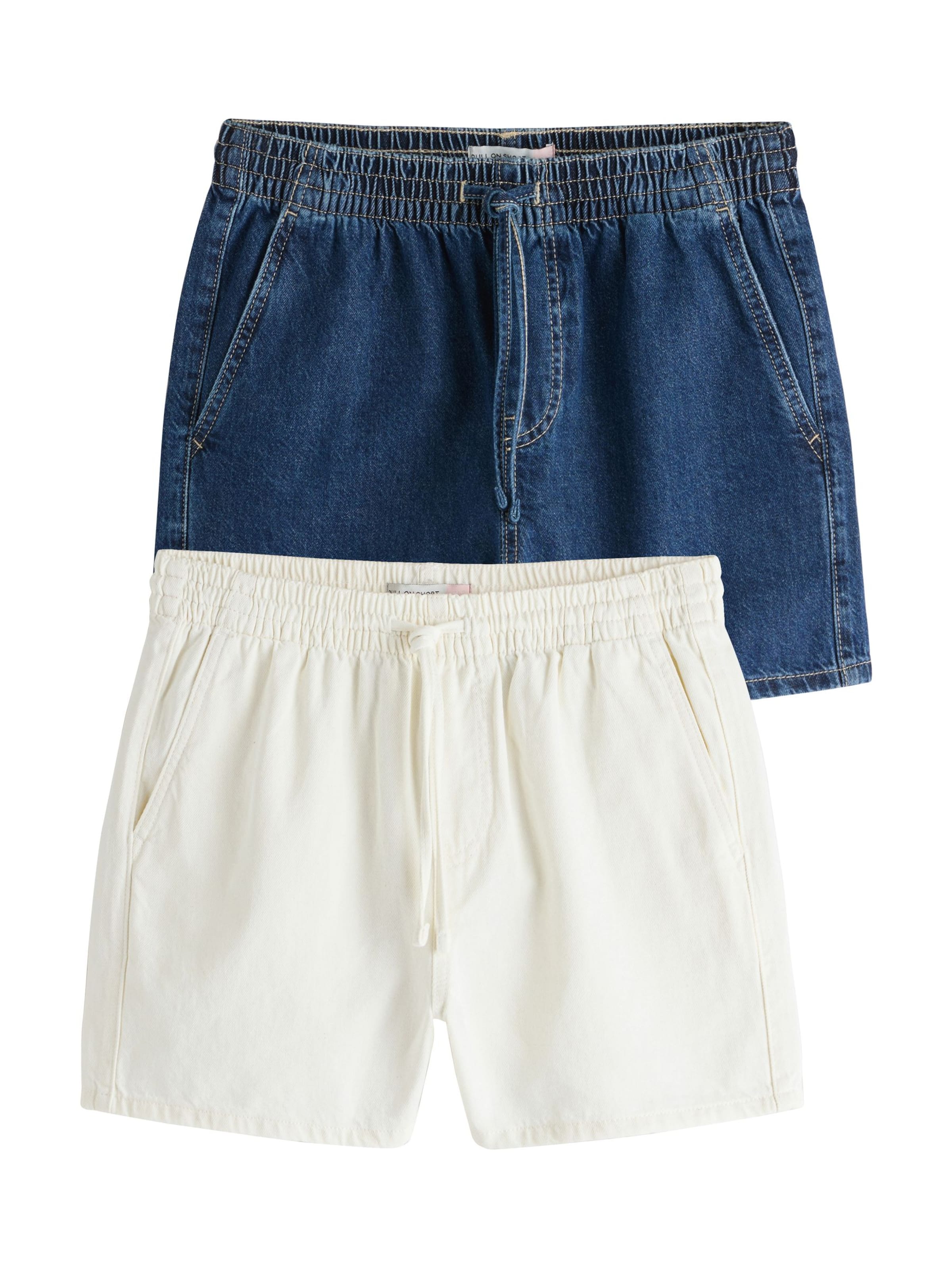 Next Regular Shorts in Blau: Vorderseite