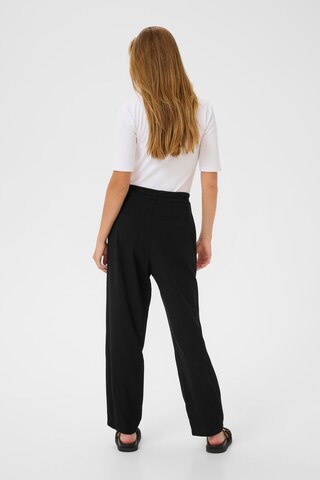 Regular Pantalon Kaffe en noir