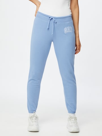 Effilé Pantalon GAP en bleu : devant