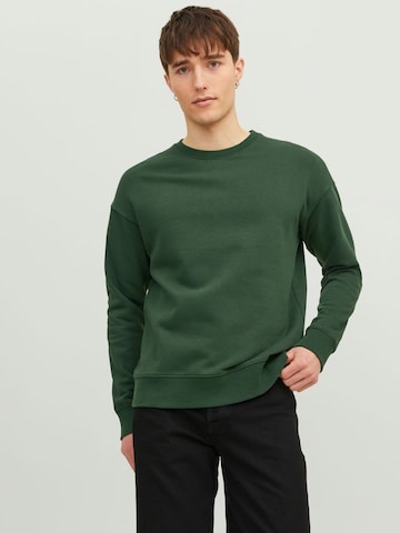 JACK & JONES Sweatshirt 'Star' in Green: front