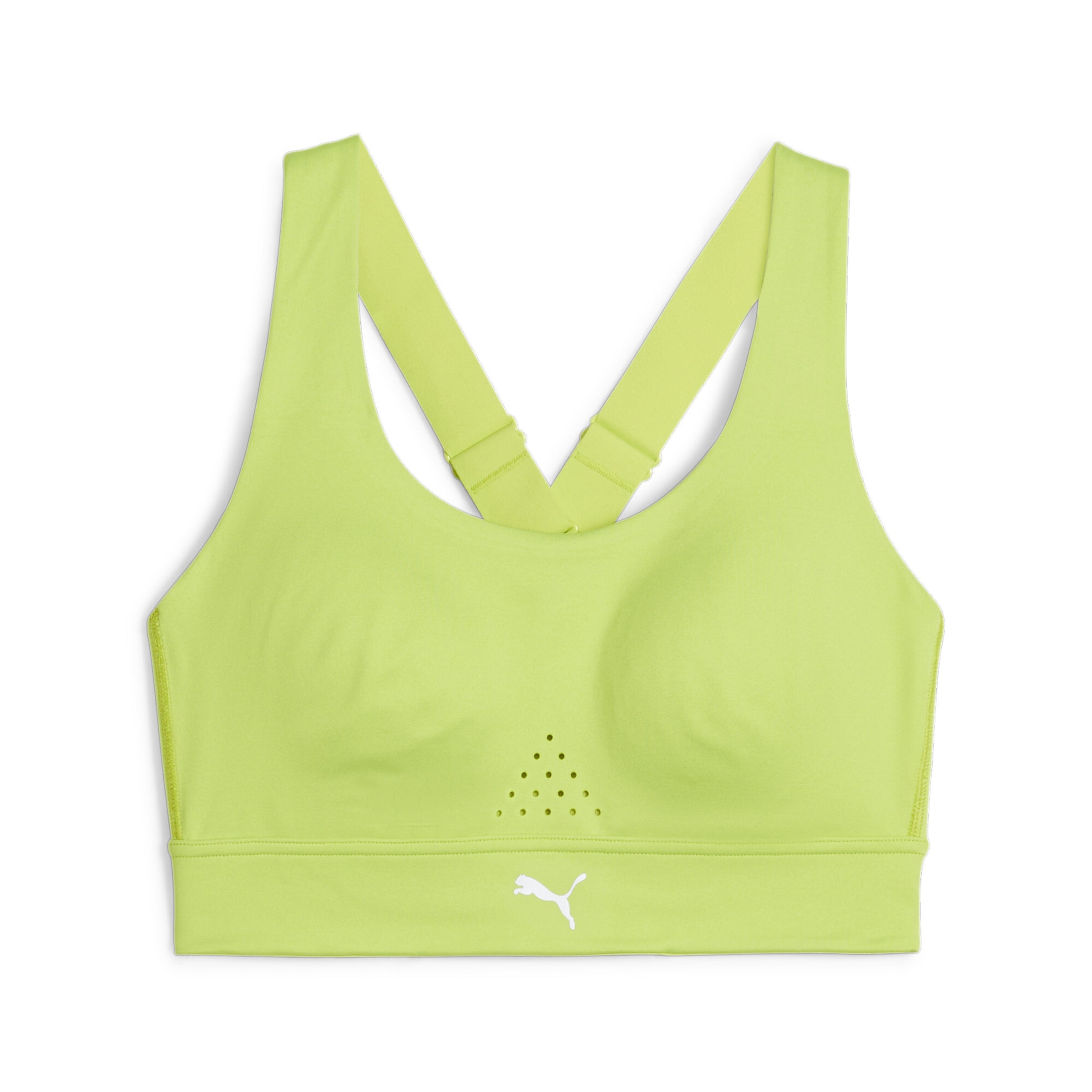 PUMA Bustier Sport BH PWRbreathe in Limette ABOUT YOU