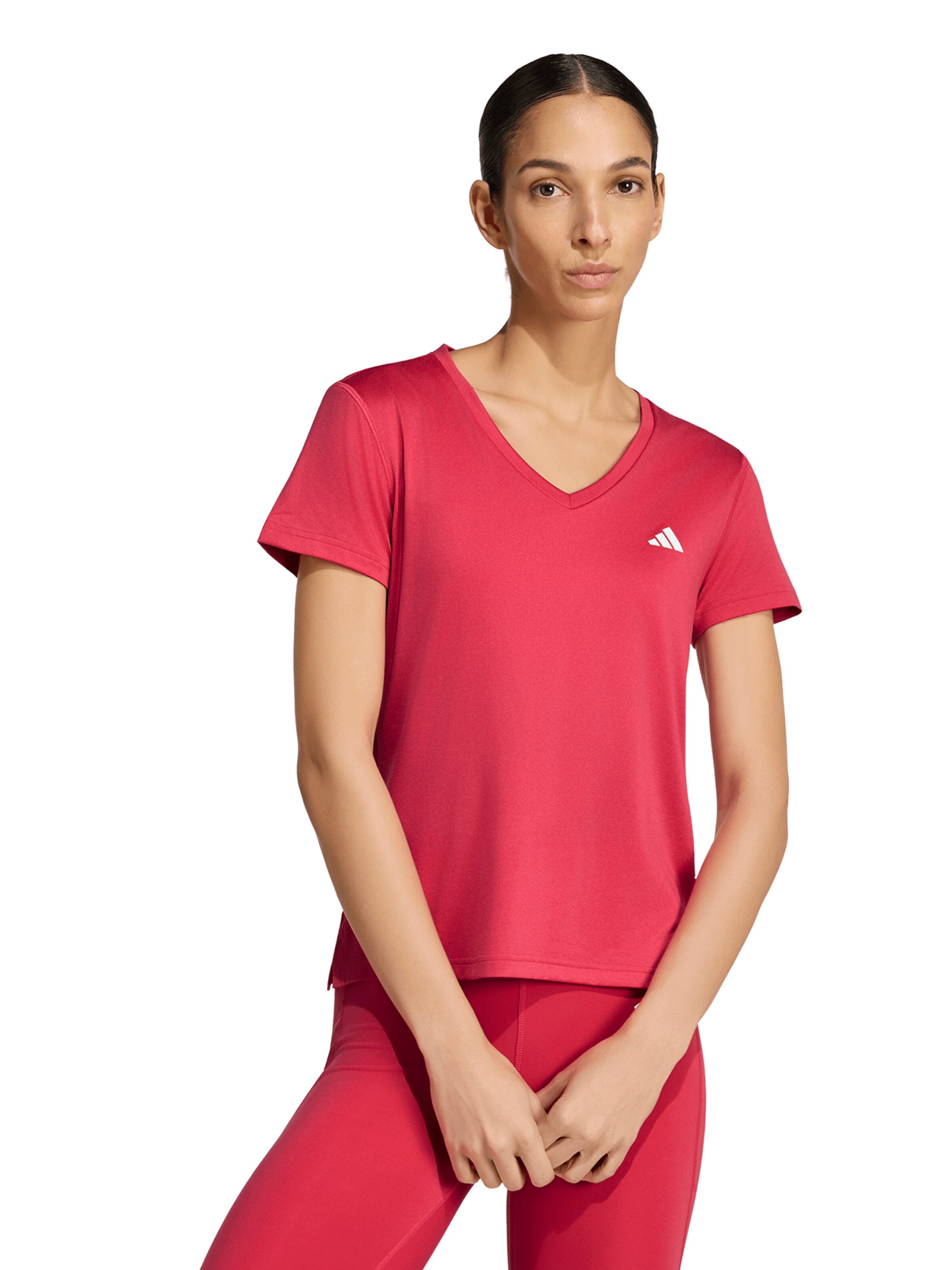 Tricou funcțional de la ADIDAS PERFORMANCE pe roz: față
