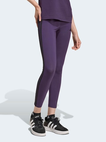 ADIDAS SPORTSWEAR Skinny Sportsbukser 'Essentials' i lilla: forside
